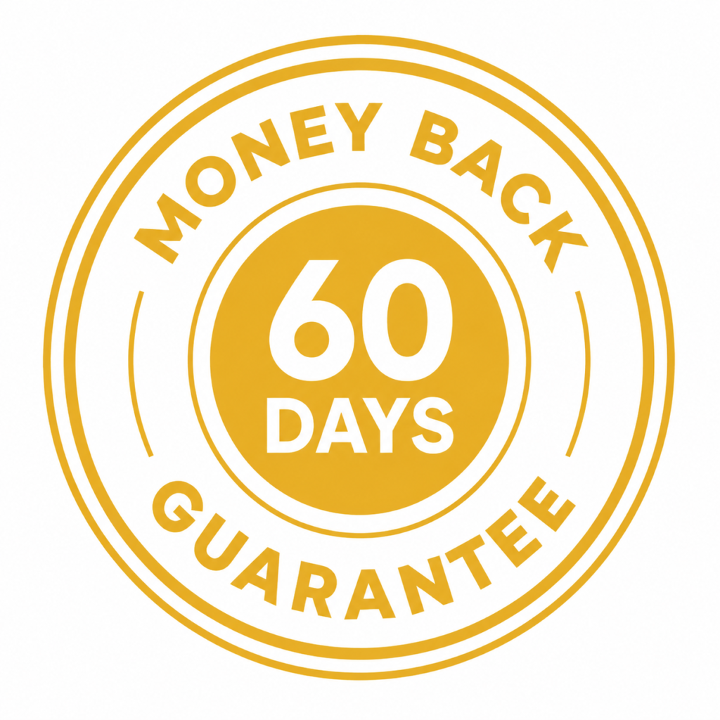 MemoHoney 60 day money back guarantee