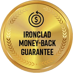Money-back guarantee badge